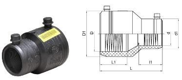 Sdr11 Dn110 - HDPE Dn160 Electrofusions-Installations-Koppler