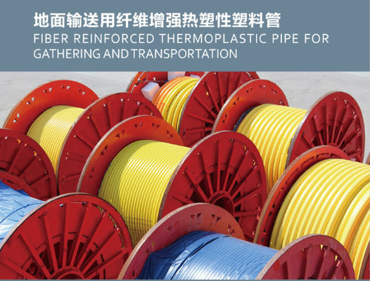 Faserverstärkte thermoplastische Rohrleitung für die Erfassung und Transport